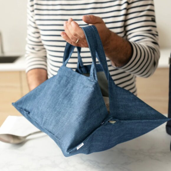 Reserved for @nico-tico: Aplat Plat Dish Tote | Denim - Picture 2 of 3